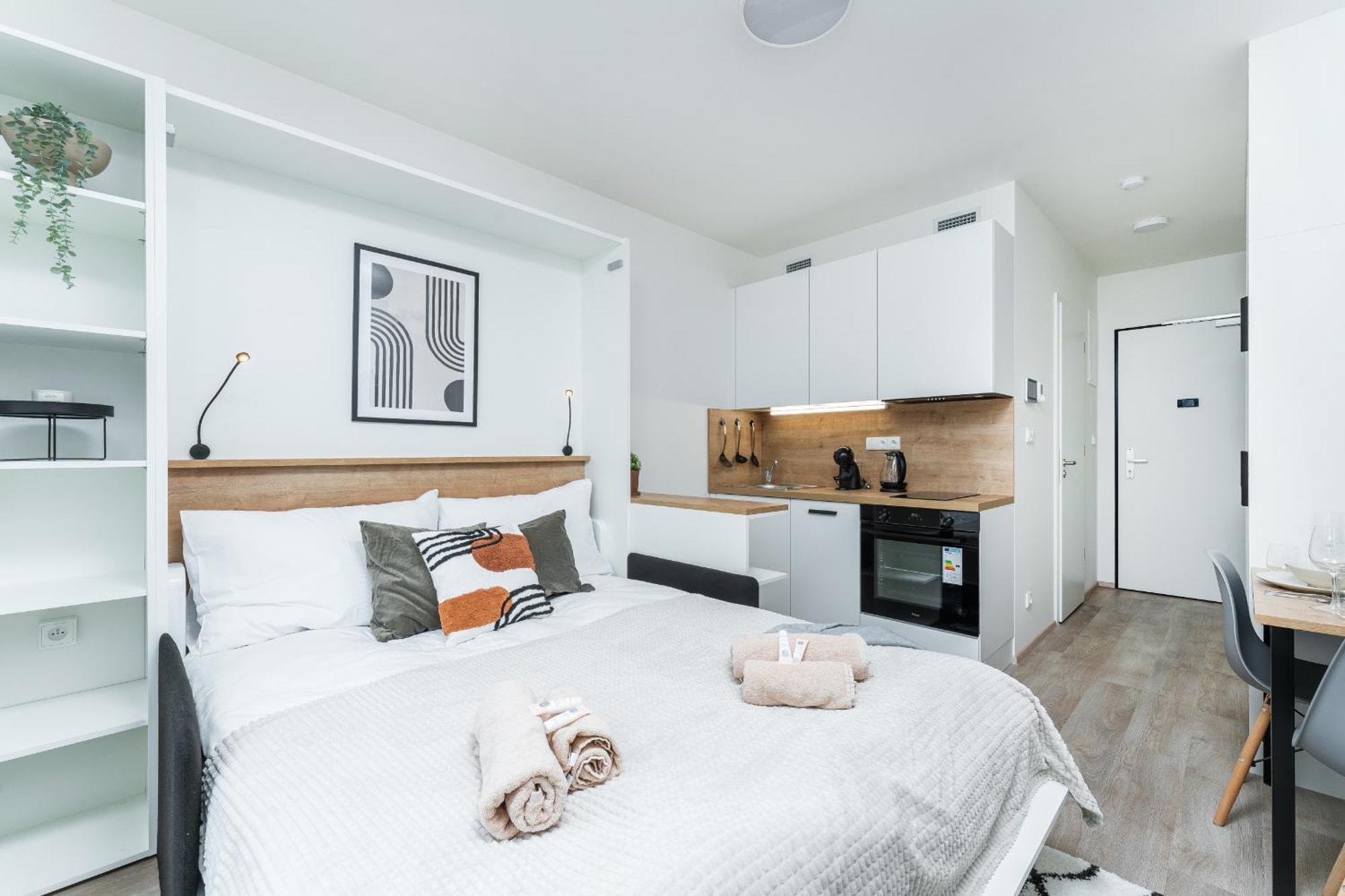 Mymozart Apartments Prague By Rentero Property Екстериор снимка
